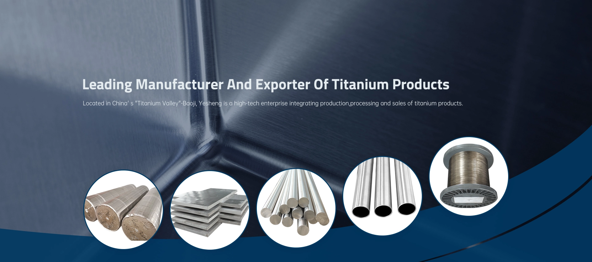 Fabricant et exportateur de produits en titane