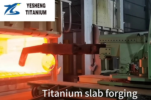 Baoji Yesheng Titanium Co., Ltd. Forgeage de dalles en titane