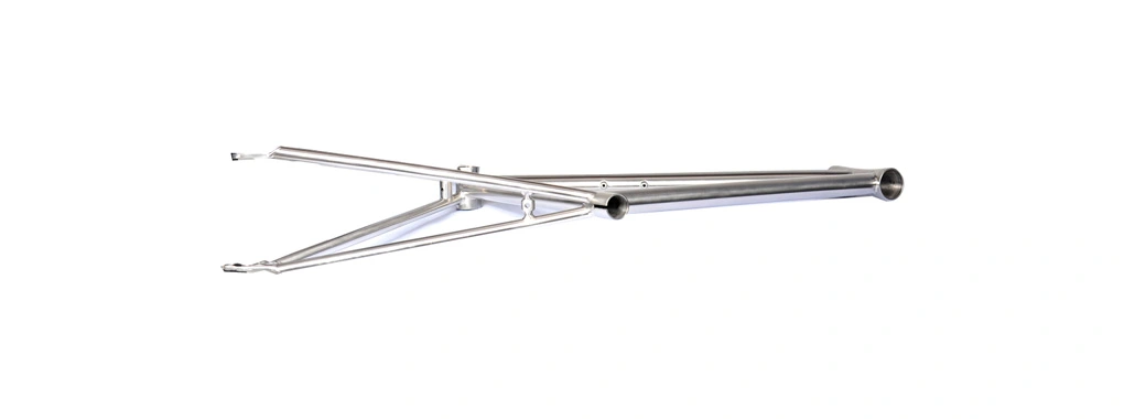 custom titanium bicycle frame stock